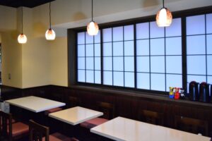 障子を新調　茅場町焼鳥ときわ様